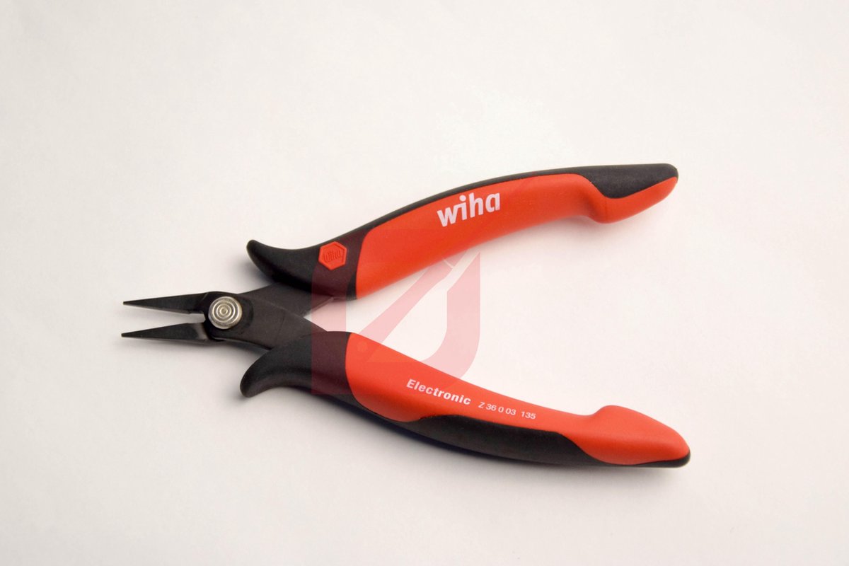 Wiha 26801 Elektronica en fijnmechanica Spitsbektang Recht 135 mm