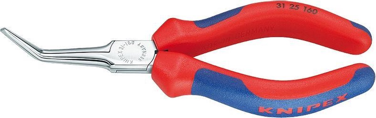 Knipex 31 25 160 Elektronica en fijnmechanica Naaldtang 45Â° gebogen 160 mm