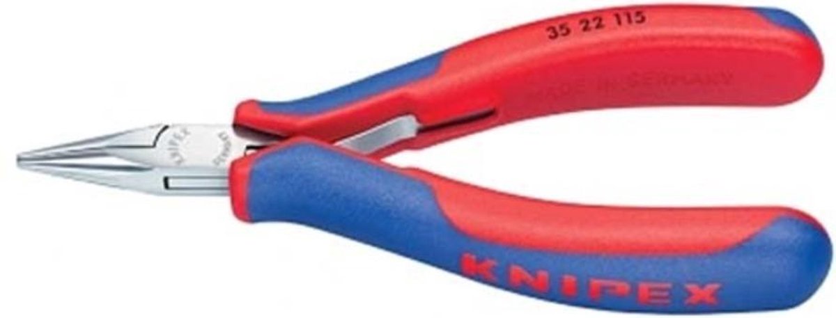 Knipex 35 22 115 SB Elektronica en fijnmechanica Spitsbektang Recht 115 mm