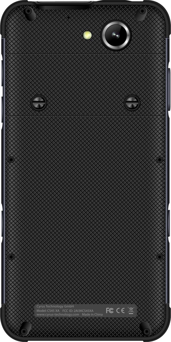 CYRUS CS45XA LTE outdoor smartphone 64 GB 5 inch (12.7 cm) Dual-SIM Android 9.0 20 Mpix - Zwart