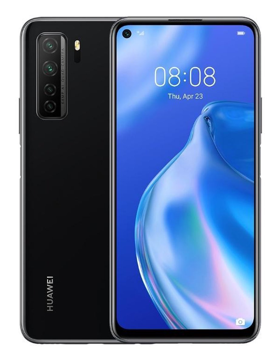 Huawei P40 lite 5G LTE Dual-SIM smartphone 128 GB 6.5 inch (16.5 cm) Dual-SIM Android 1.0 64 Mpix, 8 Mpix, 2 Mpix, 2 Mpix Midnight Black