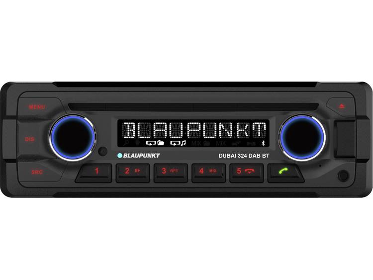 Blaupunkt Autoradio enkel DIN DUBAI-324 DABBT DAB+ tuner, Bluetooth handsfree, Aansluiting voor stuurbediening