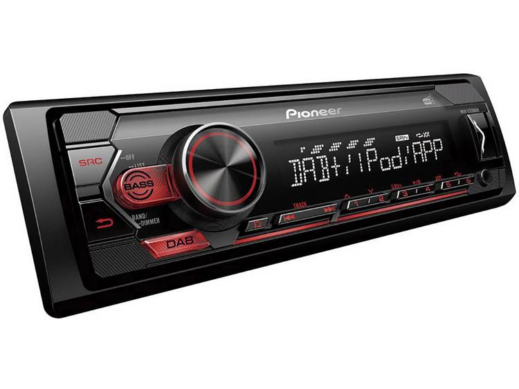 Pioneer Autoradio enkel DIN MVH-S220DAB DAB+ tuner