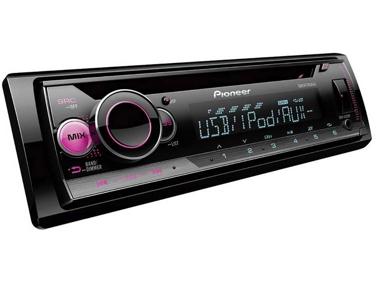 Pioneer Autoradio enkel DIN DEH-S220UI AppRadio, Bluetooth handsfree