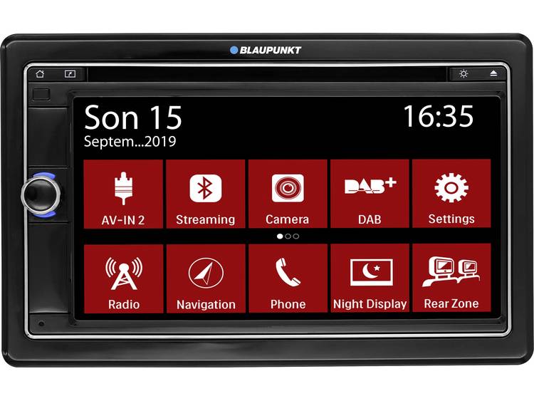 Blaupunkt Autoradio met scherm dubbel DIN Las Vegas 690 DAB Bluetooth handsfree, Aansluiting voor achteruitrijcamera, Aansluiting voor stuurbediening, DAB+