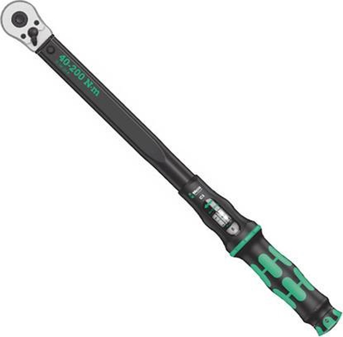 Wera Click-Torque C 3 05075622001 Momentsleutel Met omschakelbare ratel 1/2 (12.5 mm) 40 - 200 Nm