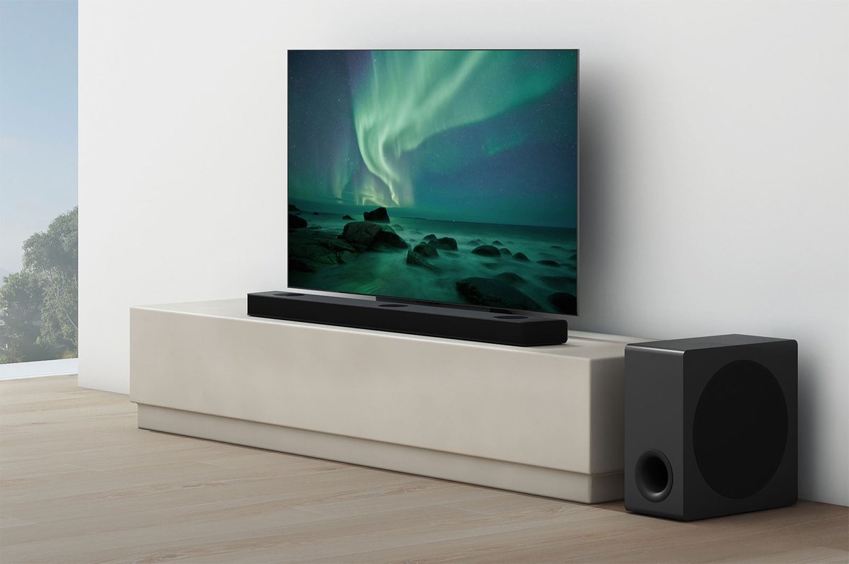LG DS90QY Dolby Atmos soundbar - Zwart