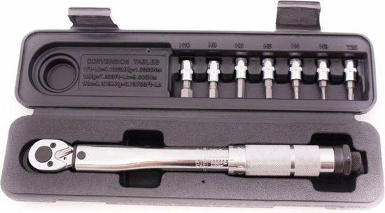 Brüder Mannesmann M18314 Momentsleutelset 5 - 25 Nm