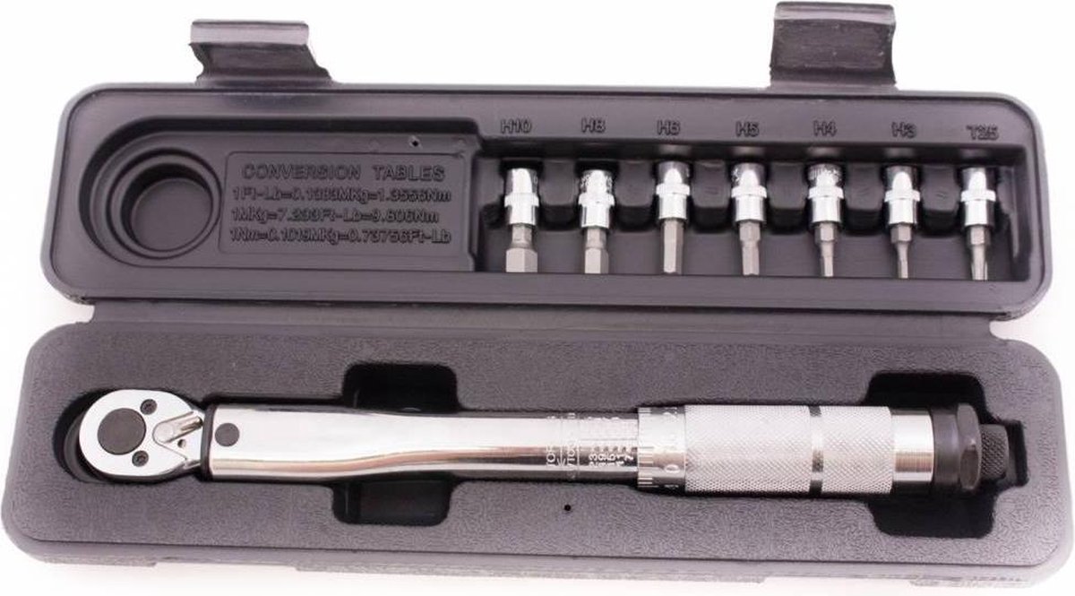 Brüder Mannesmann M18314 Momentsleutelset 5 - 25 Nm