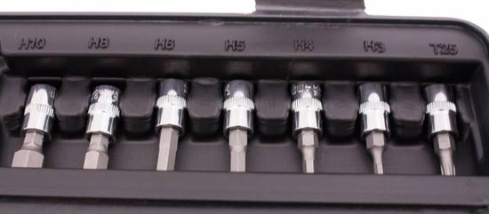 Brüder Mannesmann M18314 Momentsleutelset 5 - 25 Nm