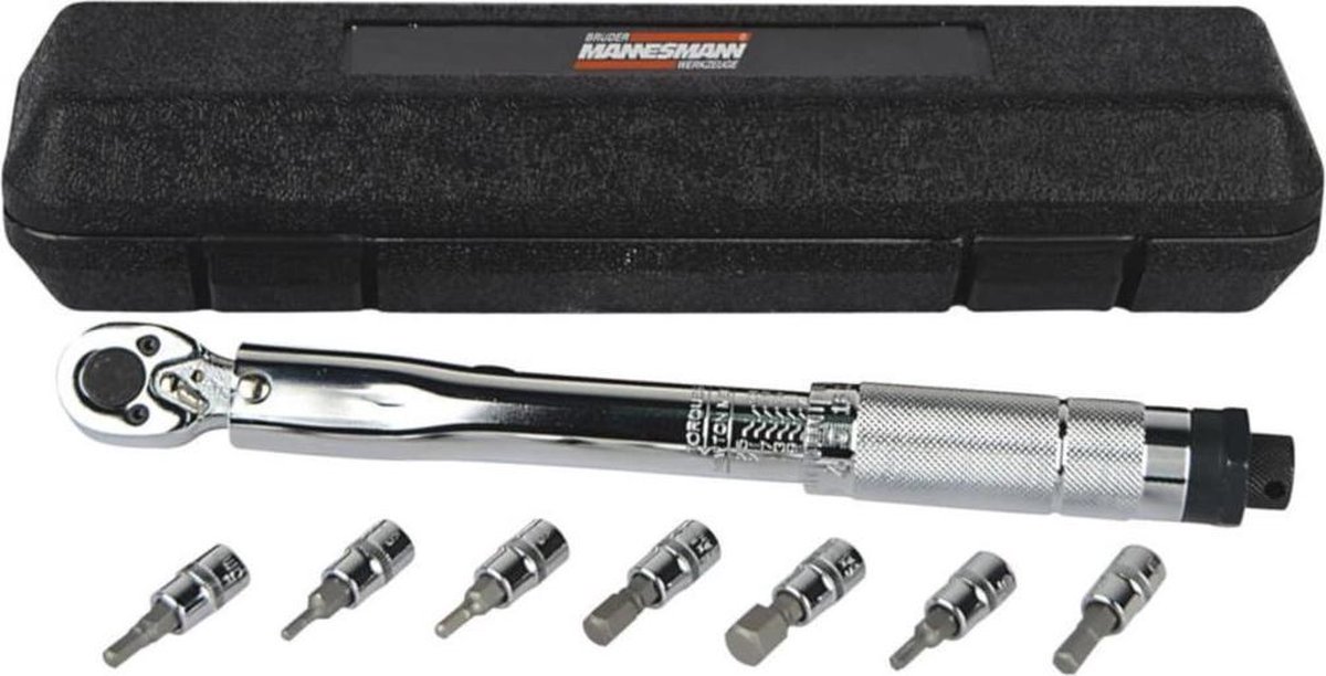 Brüder Mannesmann M18314 Momentsleutelset 5 - 25 Nm