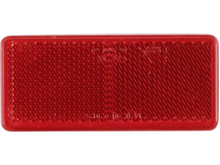 SecoRÃ¼t Reflector Rechthoek (l x b) 90 mm x 44 mm - Rood