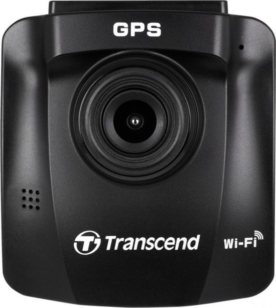 Transcend DrivePro 230Q Dashcam met GPS Kijkhoek horizontaal (max.): 130 Â° 12 V Accu, Rijstrookassistent, WiFi, Botswaarschuwing, Display