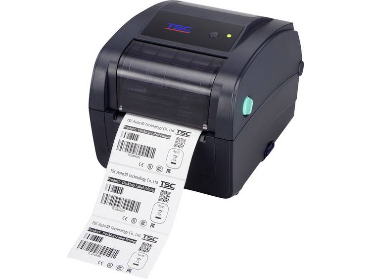 TSC TC210 Labelprinter Warmtetransmissie 203 x 203 dpi Etikettenbreedte (max.): 118 mm USB, RS-232, LAN