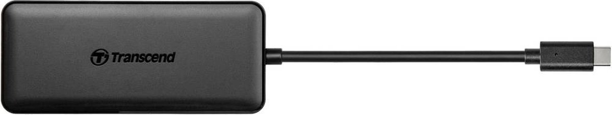 Transcend 6-in 1 Port Hub PD SD/MicroSD Reader USB 3.1 Gen 2 Type-C