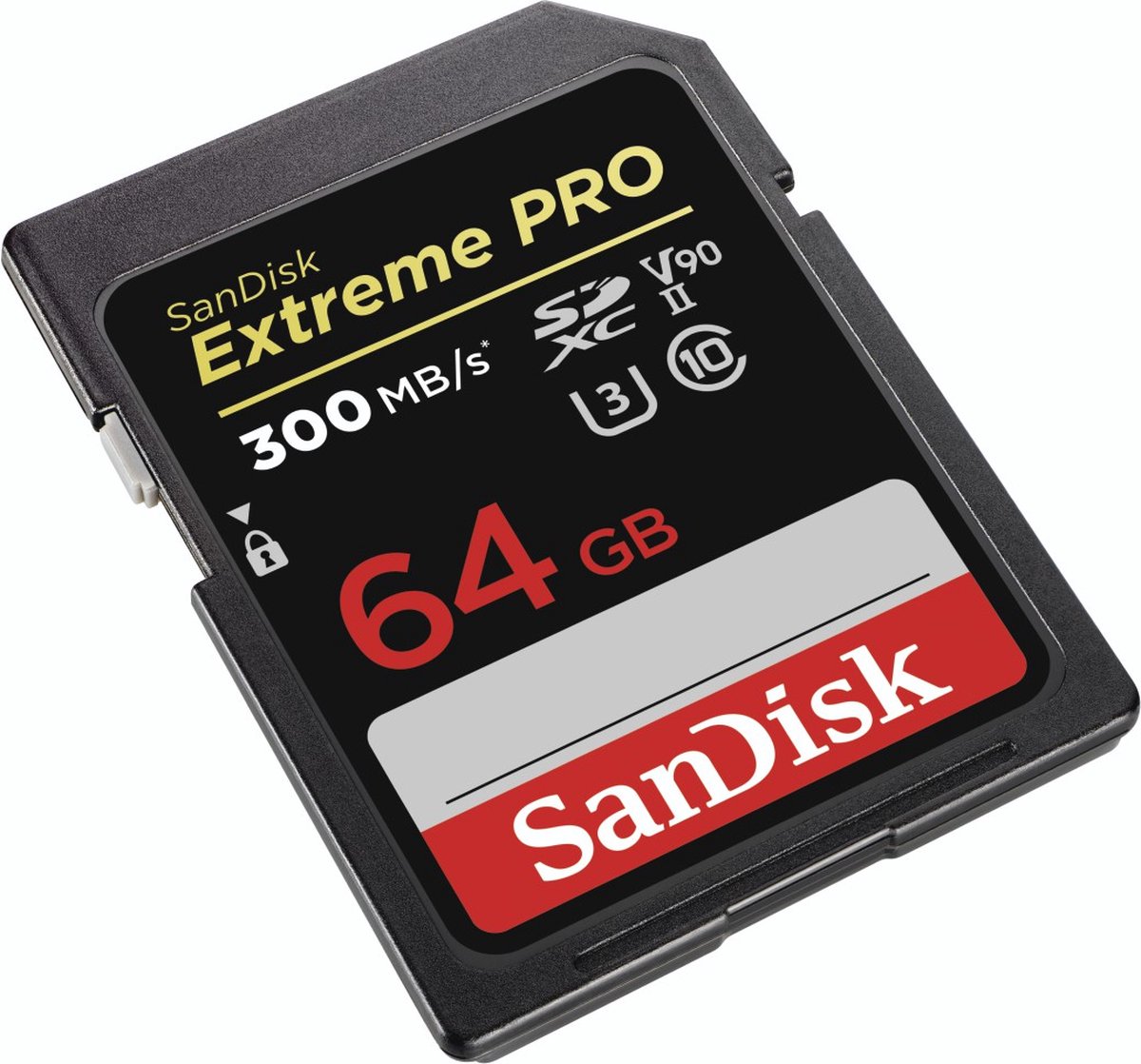 Sandisk 64 GB SDXC ExtremePro 300MB/s V90 UHS-II