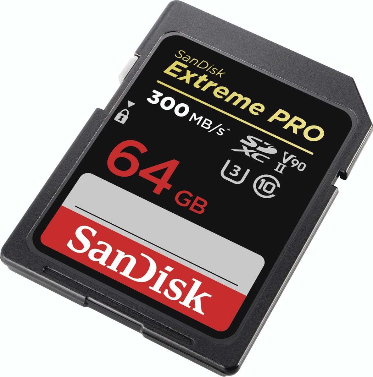 Sandisk 64 GB SDXC ExtremePro 300MB/s V90 UHS-II