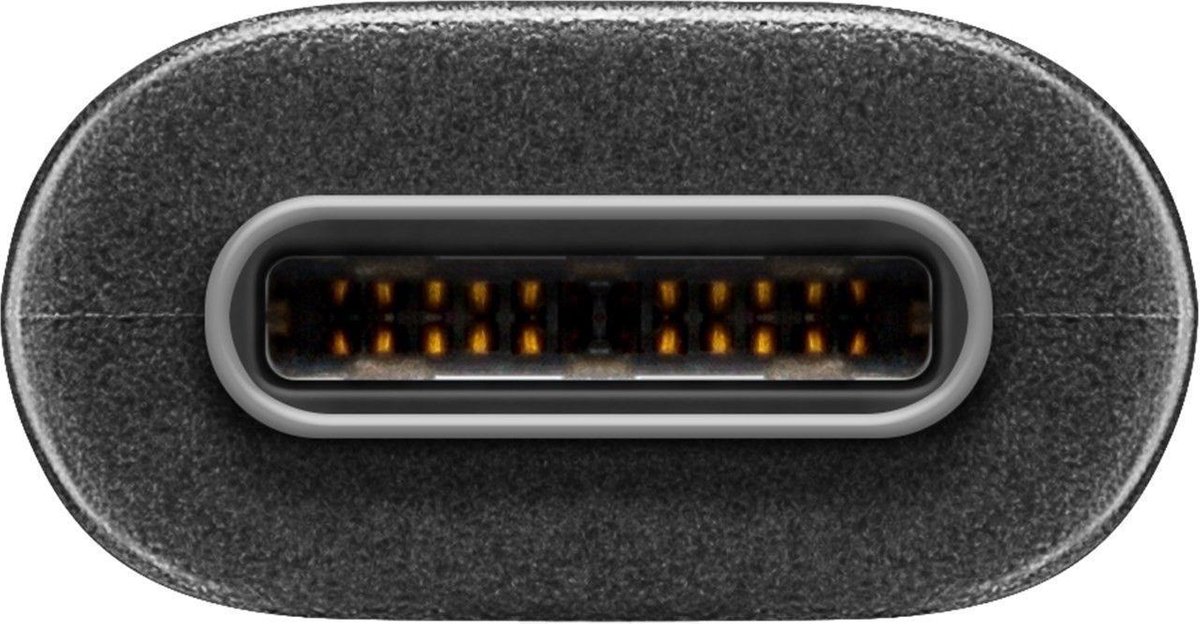 goobay® USB 3.0 Aansluitkabel [1x USB 3.0 stekker B - 1x USB 3.0 stekker C] 1.00 m - Zwart