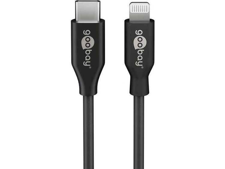 goobay® USB 2.0 Aansluitkabel 1.00 m - Zwart