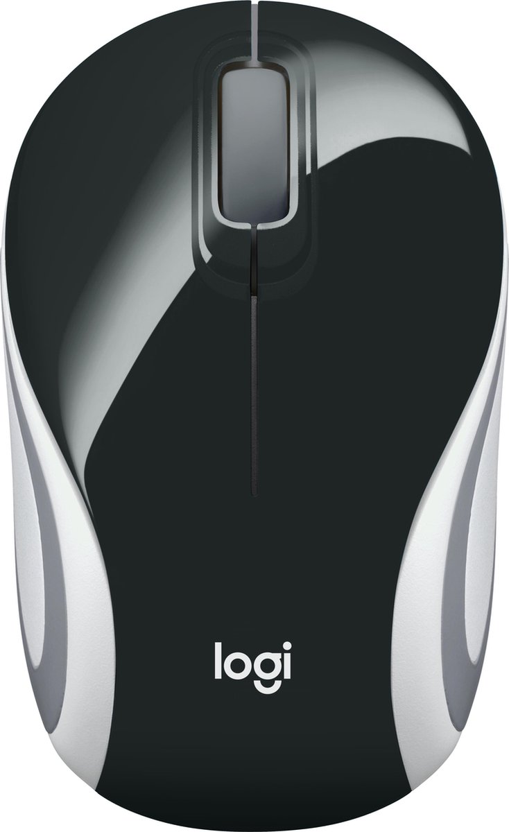 Logitech M187 WiFi-muis Radiografisch Optisch - Zwart