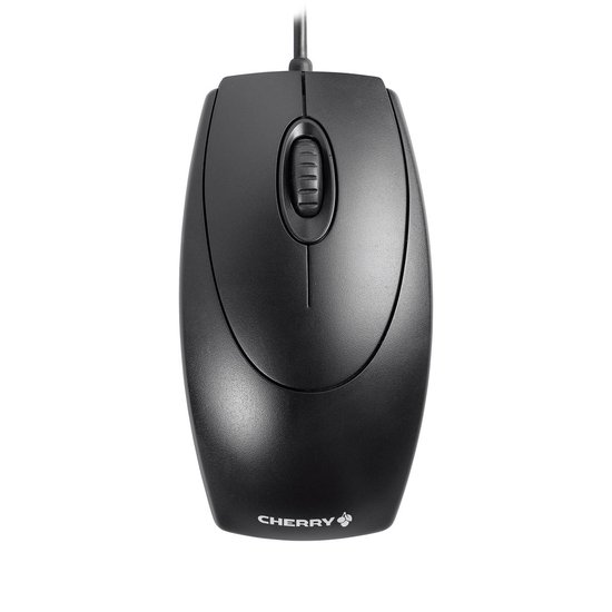 Cherry Wheelmouse WiFi-muis USB Optisch - Zwart