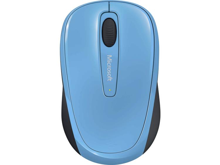 Back-to-School Sales2 Mobile Mouse 3500 WiFi-muis USB, Radiografisch BlueTrack Zwart, - Blauw