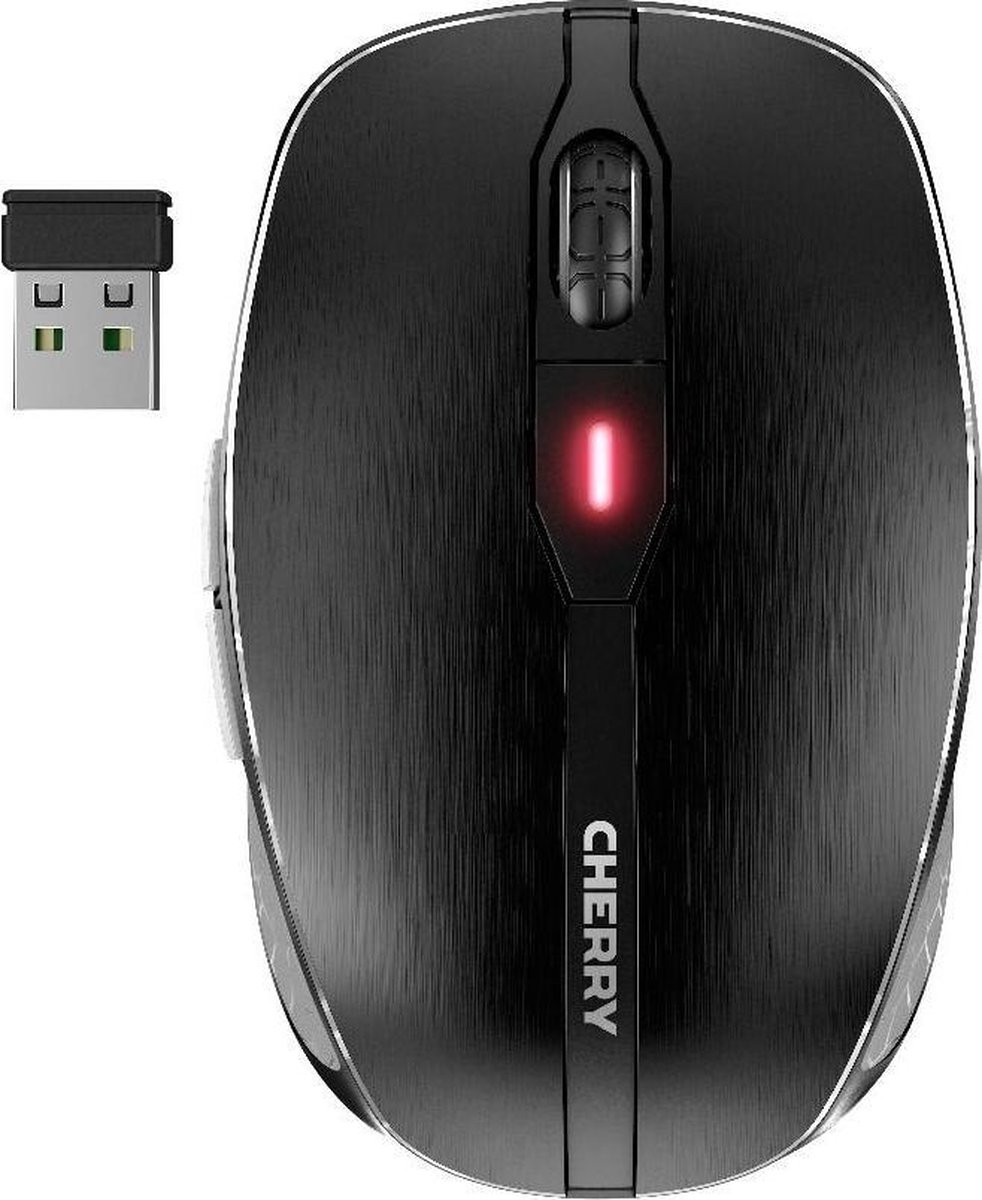 Cherry MW 8 ADVANCED WiFi-muis Bluetooth Laser - Negro