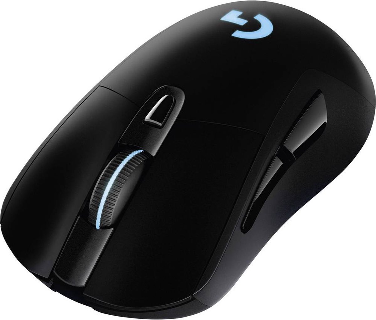 Logitech G403 Hero WiFi-muis USB Optisch Verlicht, Gewichtsreductie - Zwart