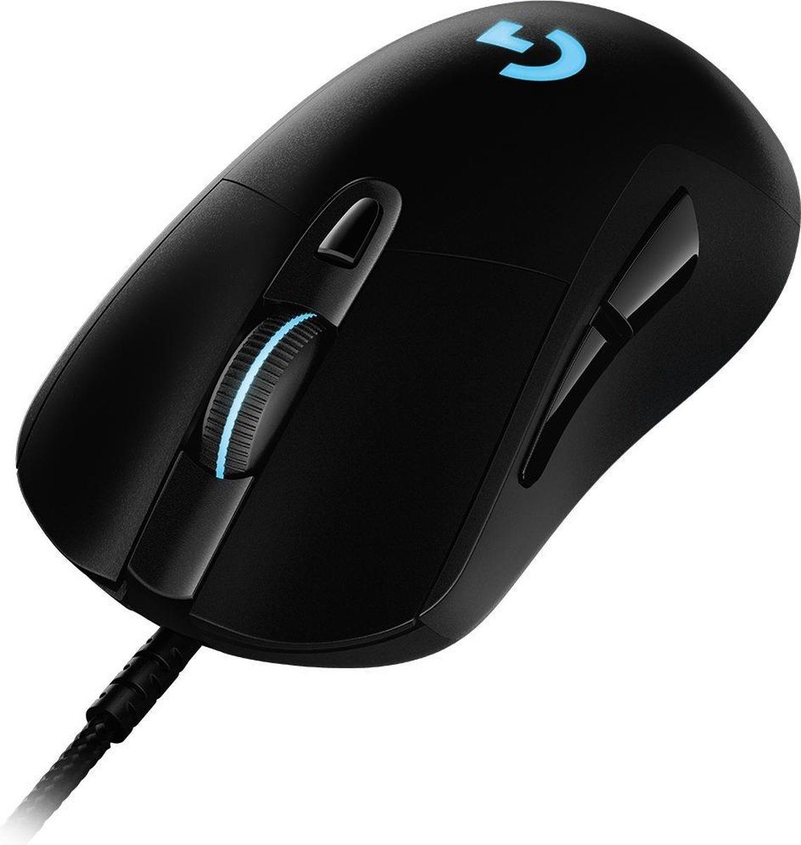 Logitech G403 Hero WiFi-muis USB Optisch Verlicht, Gewichtsreductie - Zwart