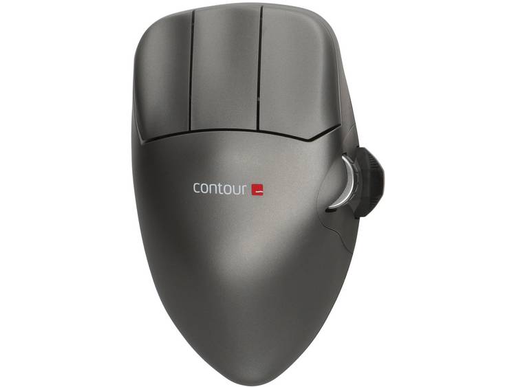 Contour Design Mouse M WiFi-muis Radiografisch Optisch Ergonomisch - Grijs