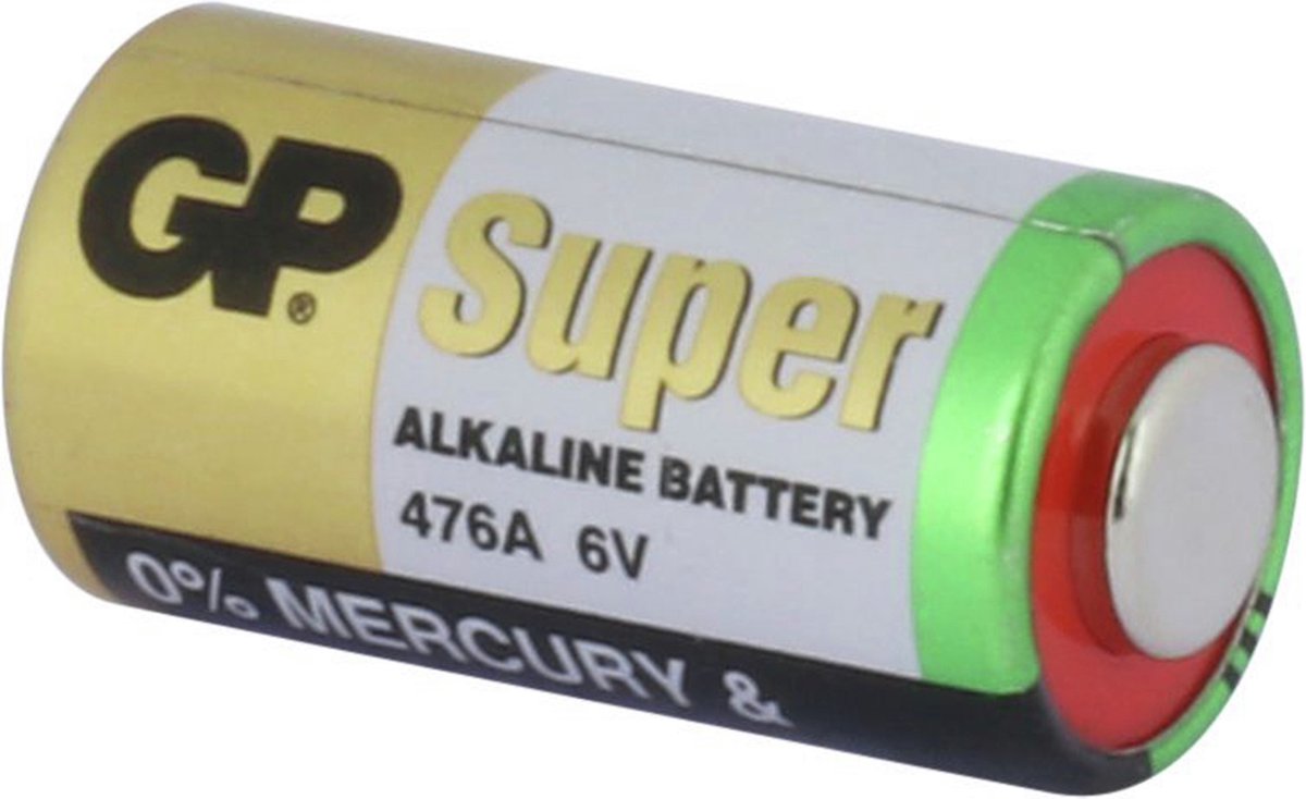 GP Fotobatterij 476A (PX28A),blister 1