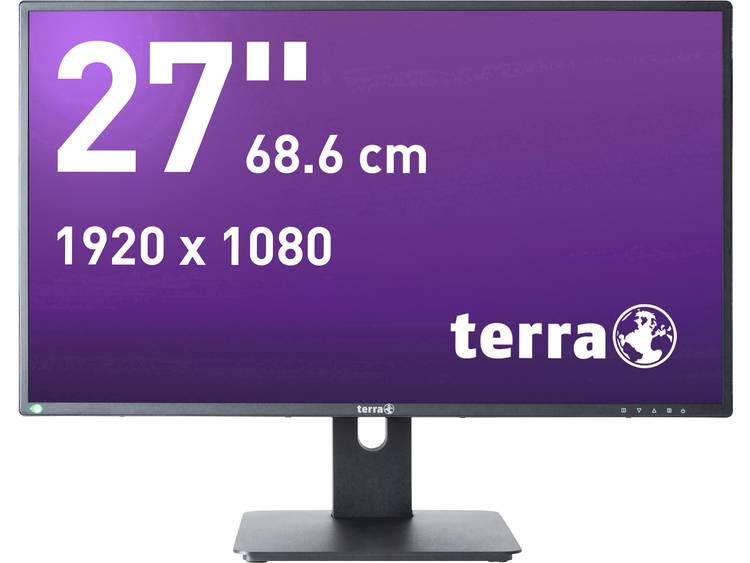 Terra LED 2756W PV LED-monitor 68.6 cm (27 inch) Energielabel A+ (A+ - F) 1920 x 1080 pix Full HD 5 ms Audio-Line-in, HDMI, DisplayPort, VGA, Hoofdtelefoon
