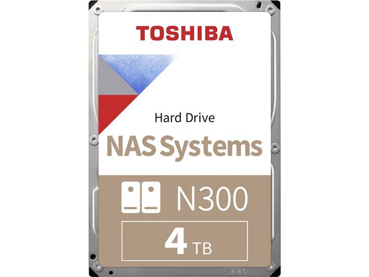 Toshiba N300 Harde schijf (3.5 inch) 4 TB HDWQ140UZSVA Bulk SATA III
