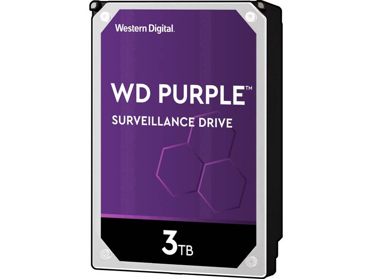 Western Digital Purpleâ"¢ Harde schijf (3.5 inch) 3 TB WD30PURZ Bulk SATA III