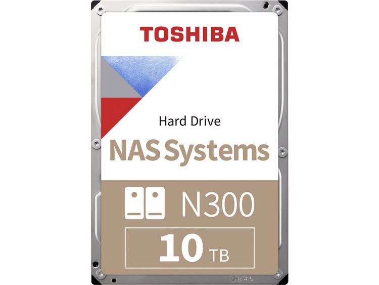 Toshiba N300 Harde schijf (3.5 inch) 10 TB HDWG11AUZSVA Bulk SATA III