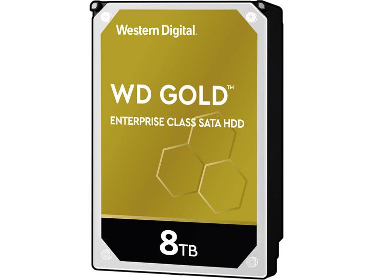 Western Digital Goldâ"¢ Harde schijf (3.5 inch) 8 TB WD8004FRYZ Bulk SATA III
