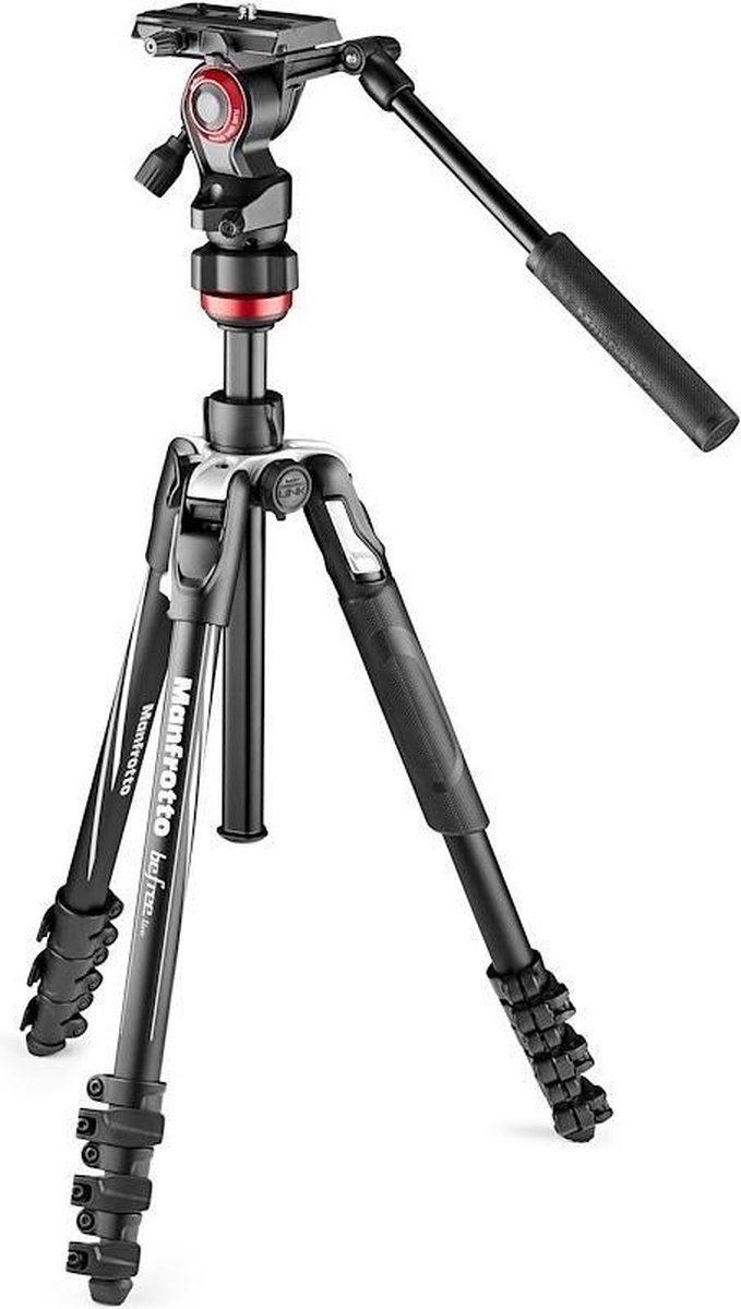 Manfrotto Befree Live Aluminium Lever-Lock Tripod Kit zwart with 2W Head