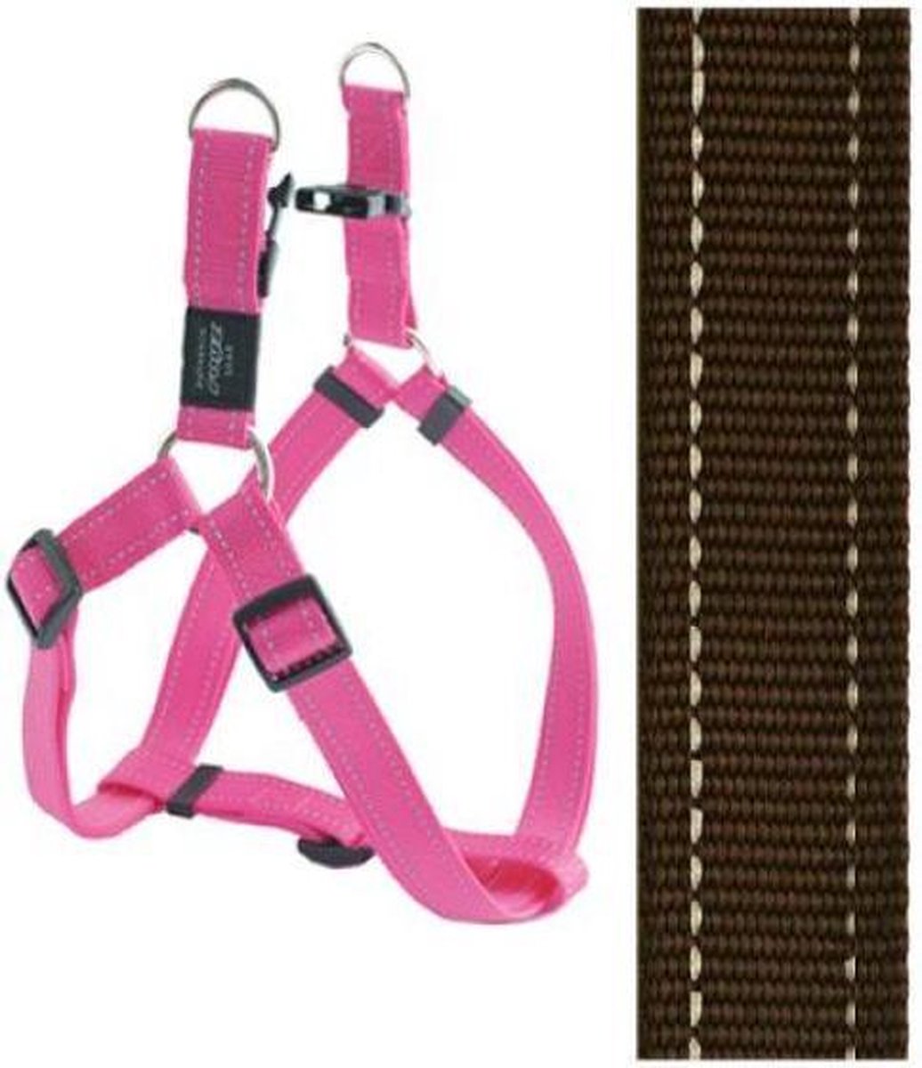 Rogz Hondentuig Utility Step In - Bruin