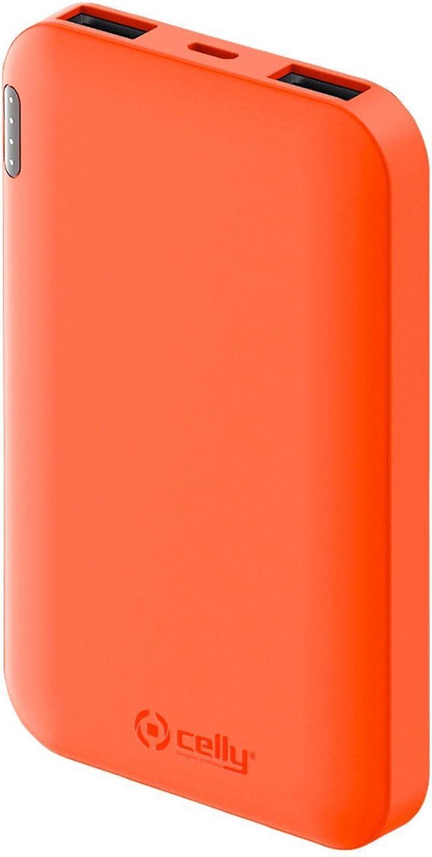 Celly Powerbank 5000mAh - Oranje