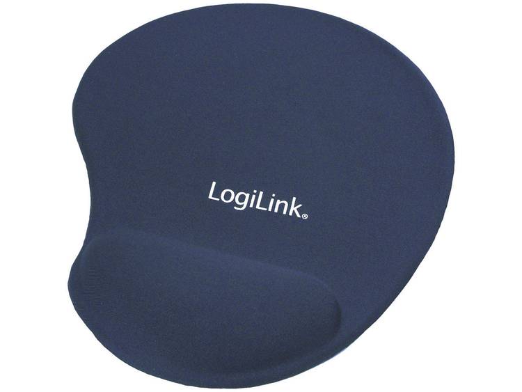 LogiLink ID0027B Muismat met polssteun Ergonomisch - Blauw