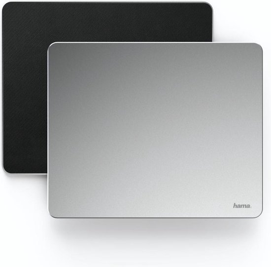 Hama Aluminium Muismat Zilver - Silver