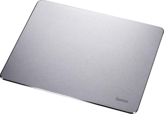Hama Aluminium Muismat Zilver - Silver