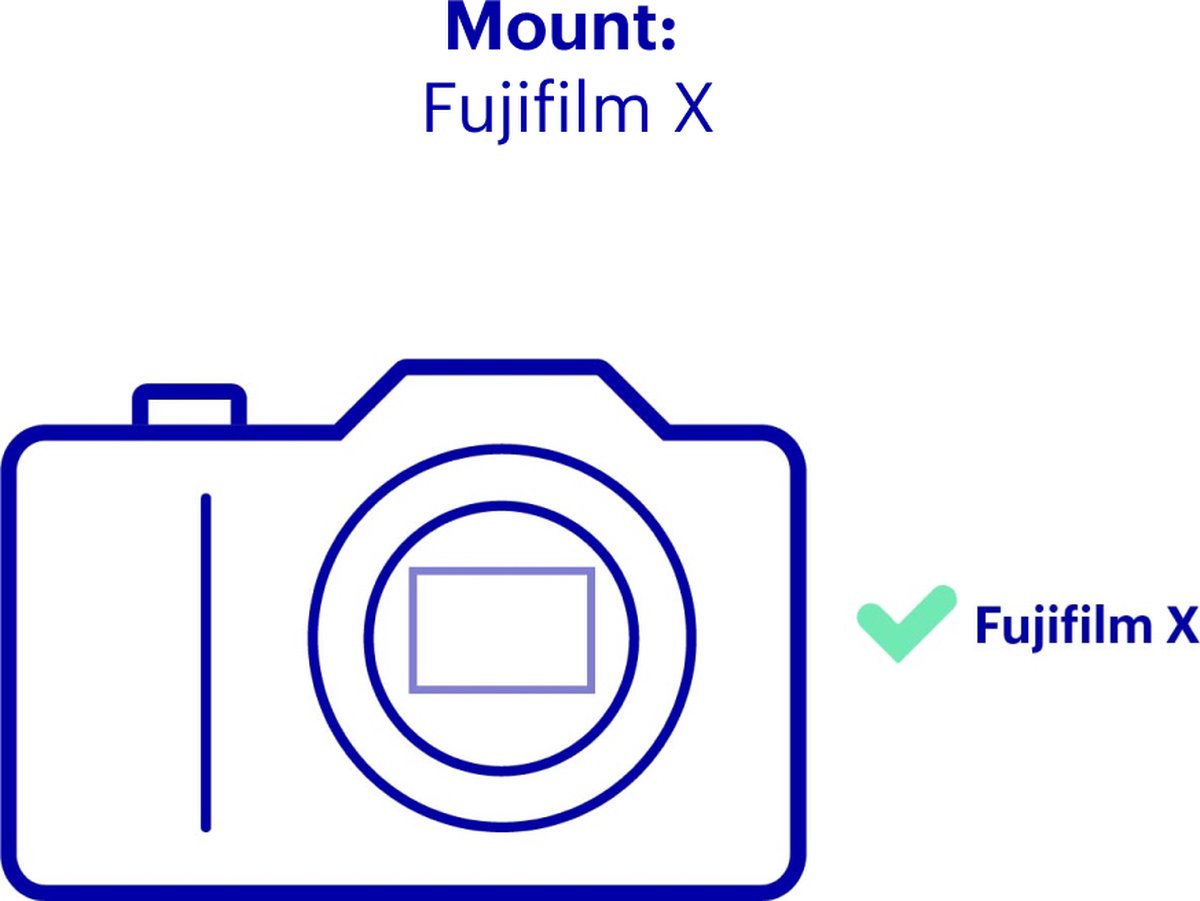 Fujifilm XC 35mm F/2.0 zwart