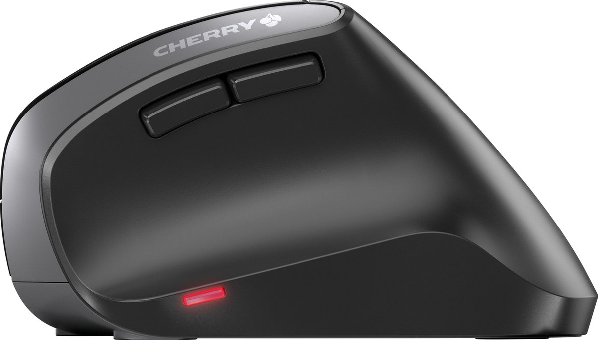 Cherry MW 4500 Ergonomische muis Radiografisch Optisch Ergonomisch - Zwart