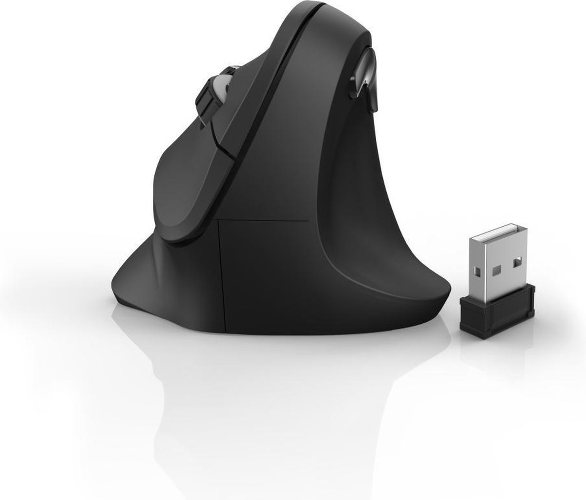 Hama EMW-500 Ergonomische muis Radiografisch Optisch Ergonomisch - Zwart