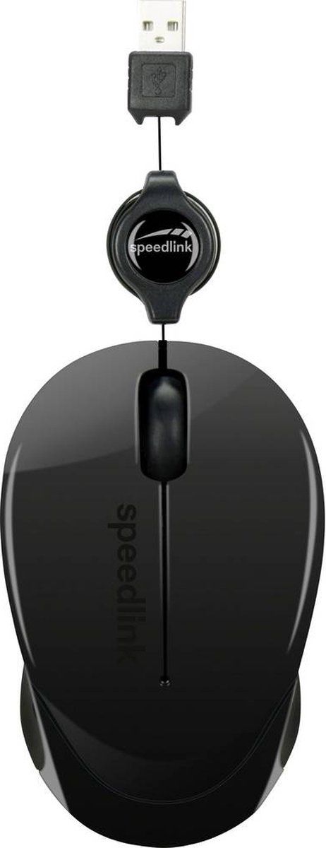 Speedlink BEENIE WiFi-muis USB Optisch Met kabelroller - Zwart