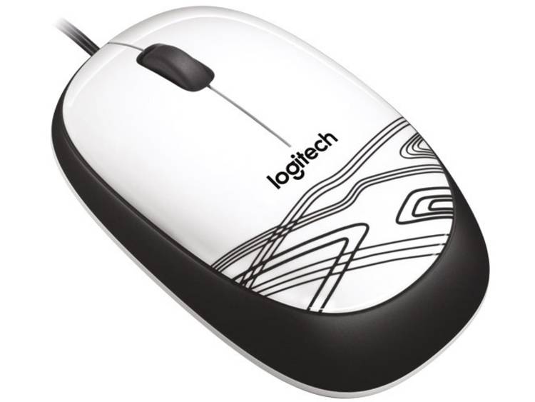 Logitech M105 WiFi-muis USB Optisch - Blanco