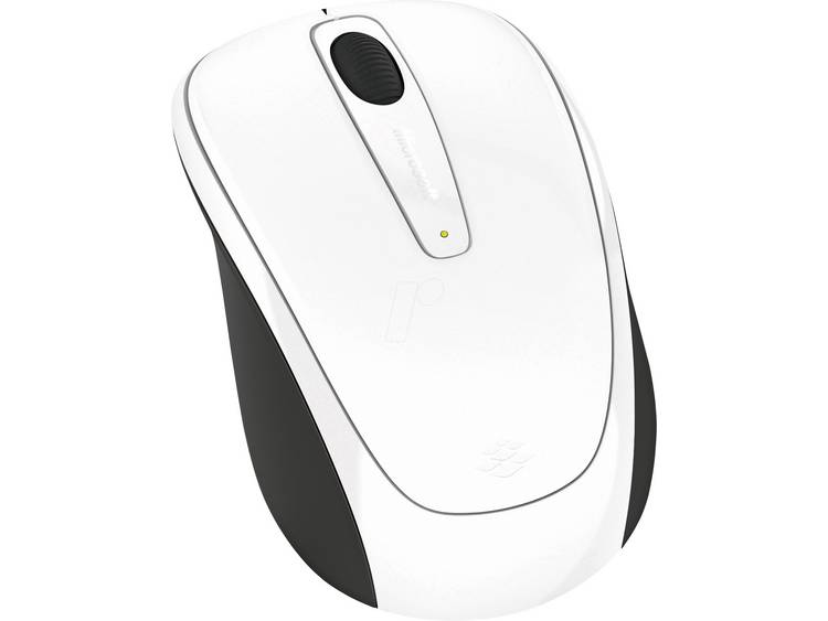 Back-to-School Sales2 Mobile Mouse 3500 WiFi-muis Radiografisch BlueTrack (glanzend) - Wit