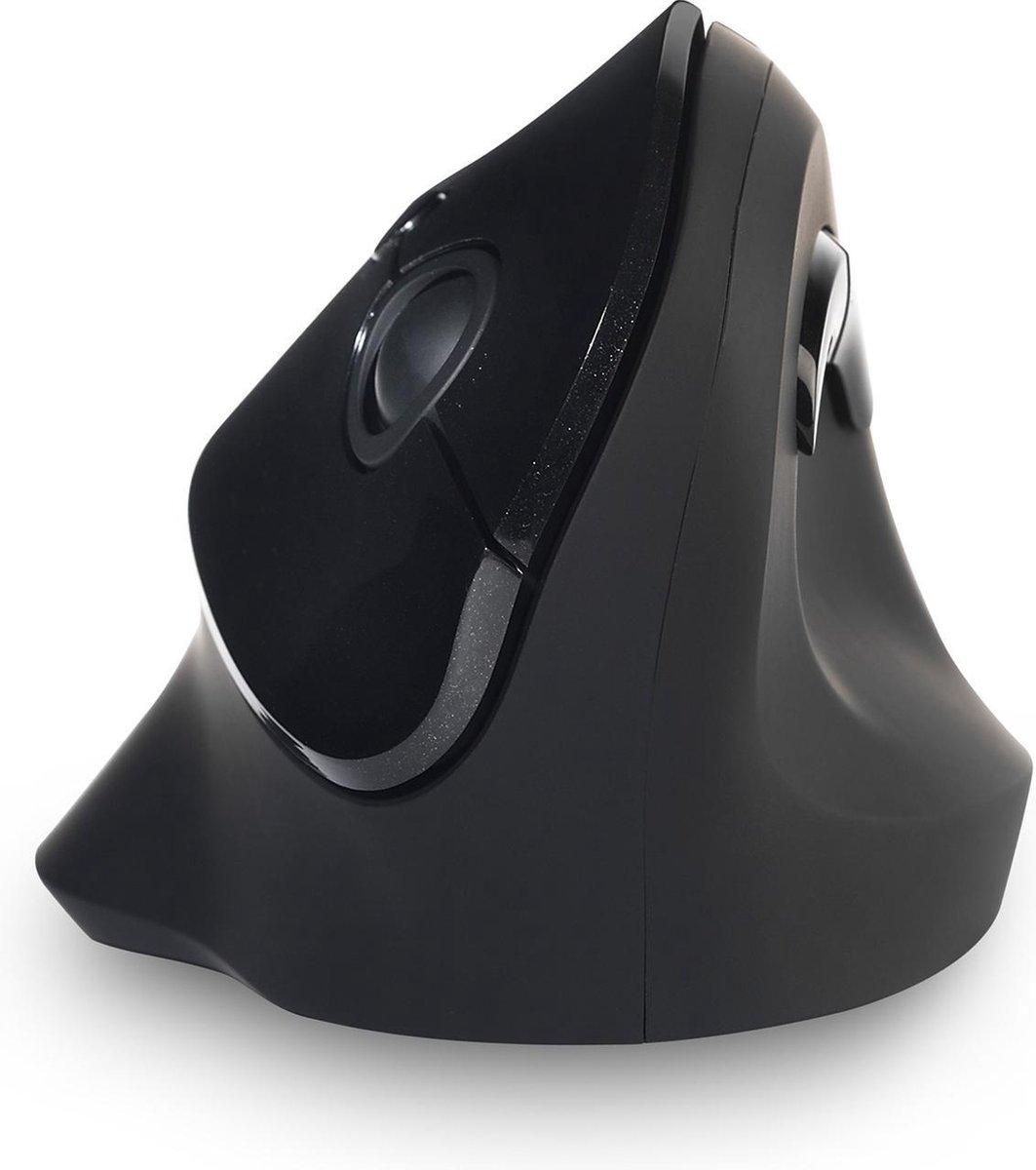 PRF Ergonomische muis Radiografisch Optisch - Zwart
