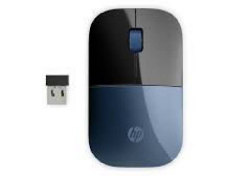HP Z3700 WiFi-muis Radiografisch GeÃ¯ntegreerd scrollwiel - Blauw